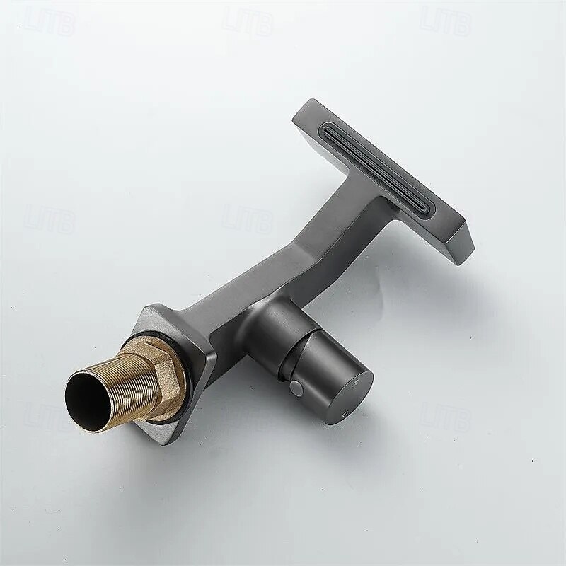 Torneira pia do banheiro - Cascata Galvanizar Conjunto Central Monocomando e Uma AberturaBath Taps de 2025 por $129.99 –P4