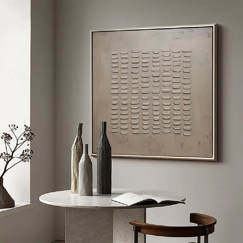 arge Abstract Canvas ArtGray Minimalist Abstract Painting Nordic Abstract Painting Living Room Abstract Painting Boho Abstract Wall Art 2025 - $175.99 –P5