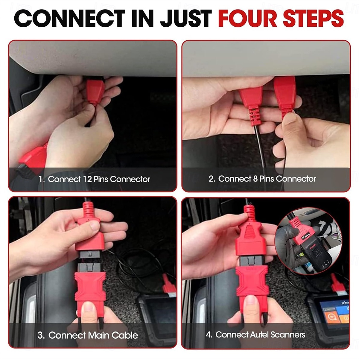 محول obd2 الأصلي لكرايسلر 12 &8 موصل كابل برمجة كابل بروتوكول بوابة التجاوز 2025 - $26.99 –P3