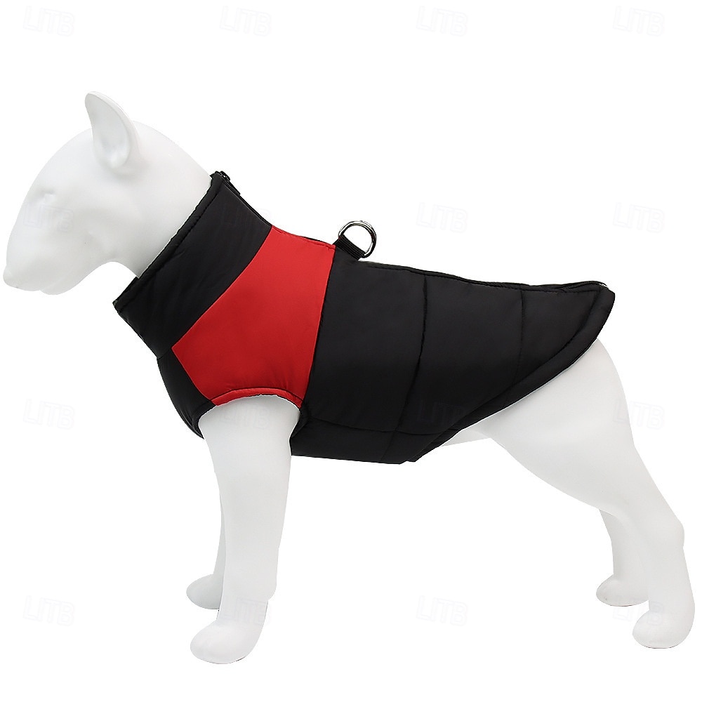 Hund Kappor Jakke Puffer Jack Vinter Vattentät Varm Bekväm Utomhus Inomhus Hemma kläder Medium 2025 - $14.49 –P12