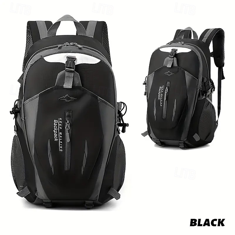 2025年 20-35 L ハイキング用デイパック リュックサック ジッパー マルチポケット - 耐久性 耐久 アウトドア ハイキング キャンピング 軍隊 ナイロン ブラック レッド ブルー  コレクション – $17.59 –P10