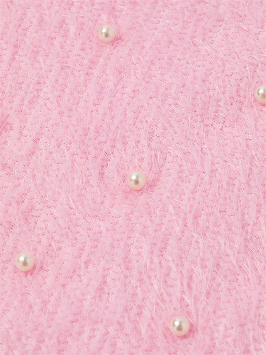 dámská halenka pulovr fuzzy oversized výstřih do V ležérní teplý měkký útulný šik podzim zima pohodlné 2025 - $29.99 –P5