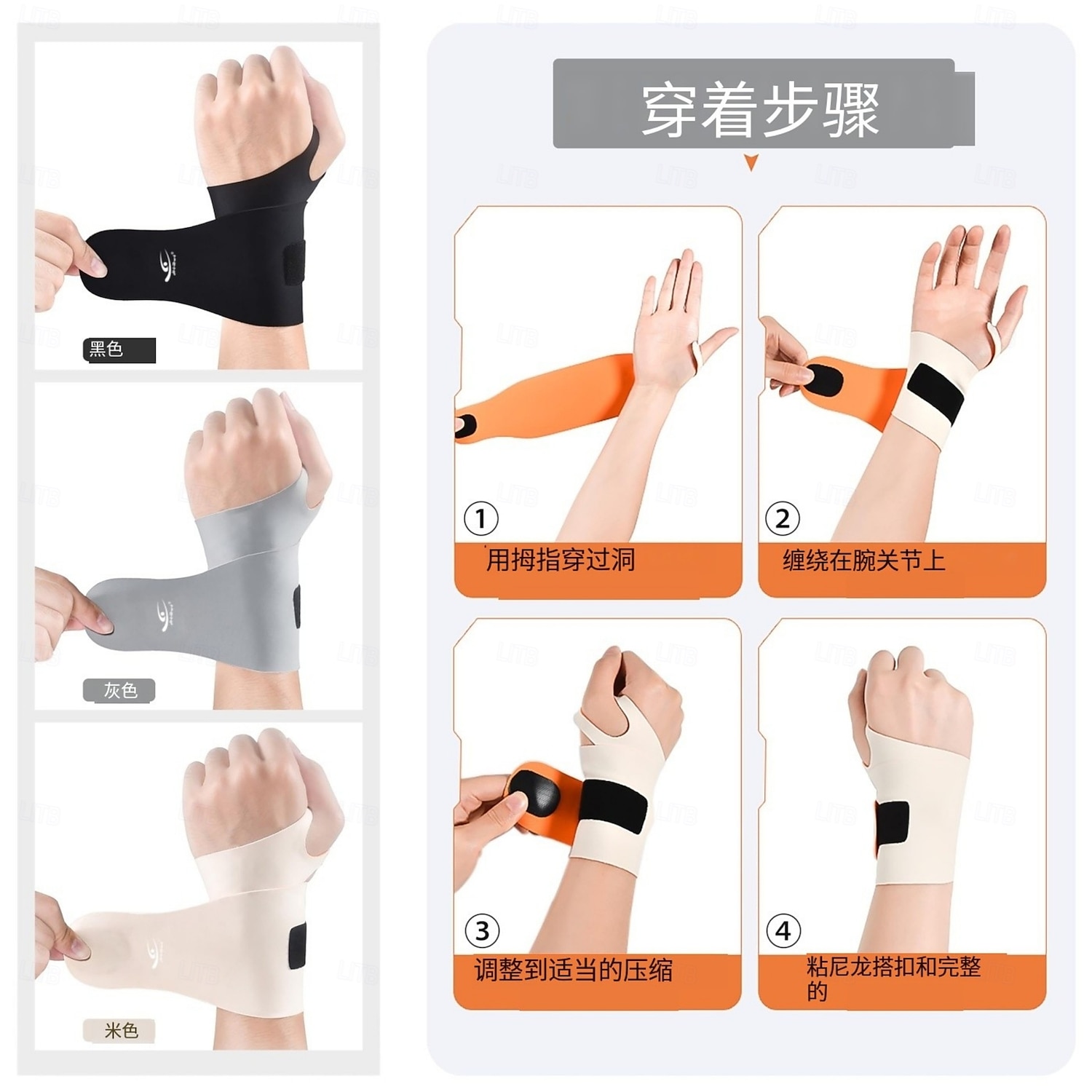 Wrist Brace Ulnar Wrist Brace Ultra-Thin Elastic for TFCC Tear,Wrist wraps Repetitive Wrist Use Injury,Support for Carpal Tunnel Pain Tendonitis Relief,Fits Both Wrists 2025 - $7.49 –P5