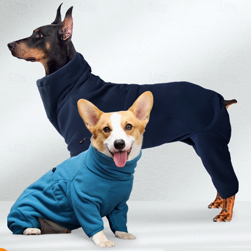 Câini Haine Jachetă din lână Iarnă Cald Comfortabil În aer liber Interior homewear Mediu 2026 - $28.99 –P1