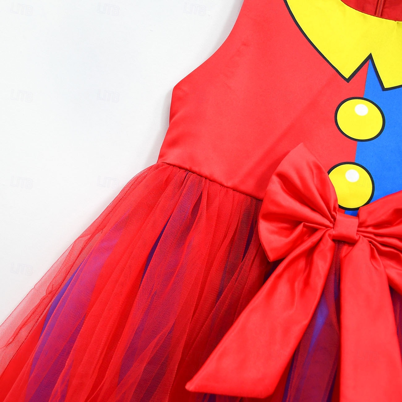 Žolík Klaun Pomni předvečer Všech svatých Úbory Kostým cirkus Karnevalový kostým cosplay Dětské Dívčí předvečer Všech svatých Karneval Mardi Gras Výkon Párty Jednoduché Halloweenské kostýmy Oblékněte 2025 - $38.99 –P5