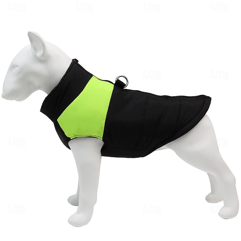 Hund Kappor Jakke Puffer Jack Vinter Vattentät Varm Bekväm Utomhus Inomhus Hemma kläder Medium 2025 - $14.49 –P10