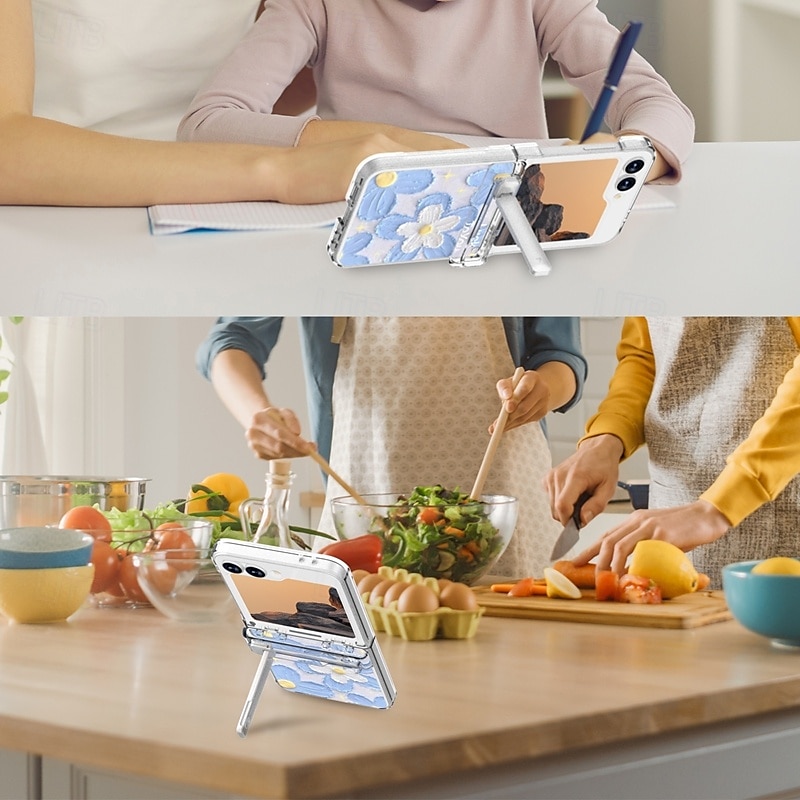 هاتف غطاء من أجل زد فليب 6 حافظة بطاقة المحفظة مع حامل ضد الصدمات مكتب  /  الأعمال TPU الكمبيوتر الشخصي 2025 - $25.99 –P5