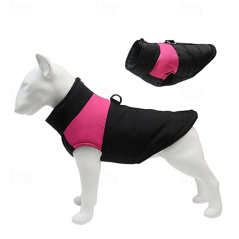 Hund Kappor Jakke Puffer Jack Vinter Vattentät Varm Bekväm Utomhus Inomhus Hemma kläder Medium 2025 - $14.49 –P8