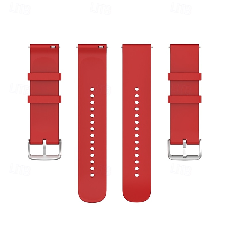 حزام الساعة الذكية متوافق مع Amazfit هوامي أمازفيت ستراتوس 2 أمازفيت بيس ستراتس أمازفيت Amazfit GTR 47mm Amazfit GTR 2e ساعة ذكية حزام قابل للتعديل حلقة فردية عصابة الرياضة إستبدال معصمه 2025 - $11.99 –P11