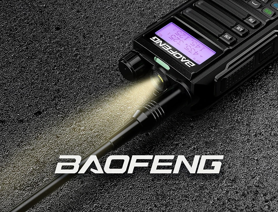 1PC Walkie-Talkie Tri Band Professional Hunting Ham Waterproof Long Range Type-C Charger VHF UHF Two Way Portable Radio 2025 - $95.99 –P13