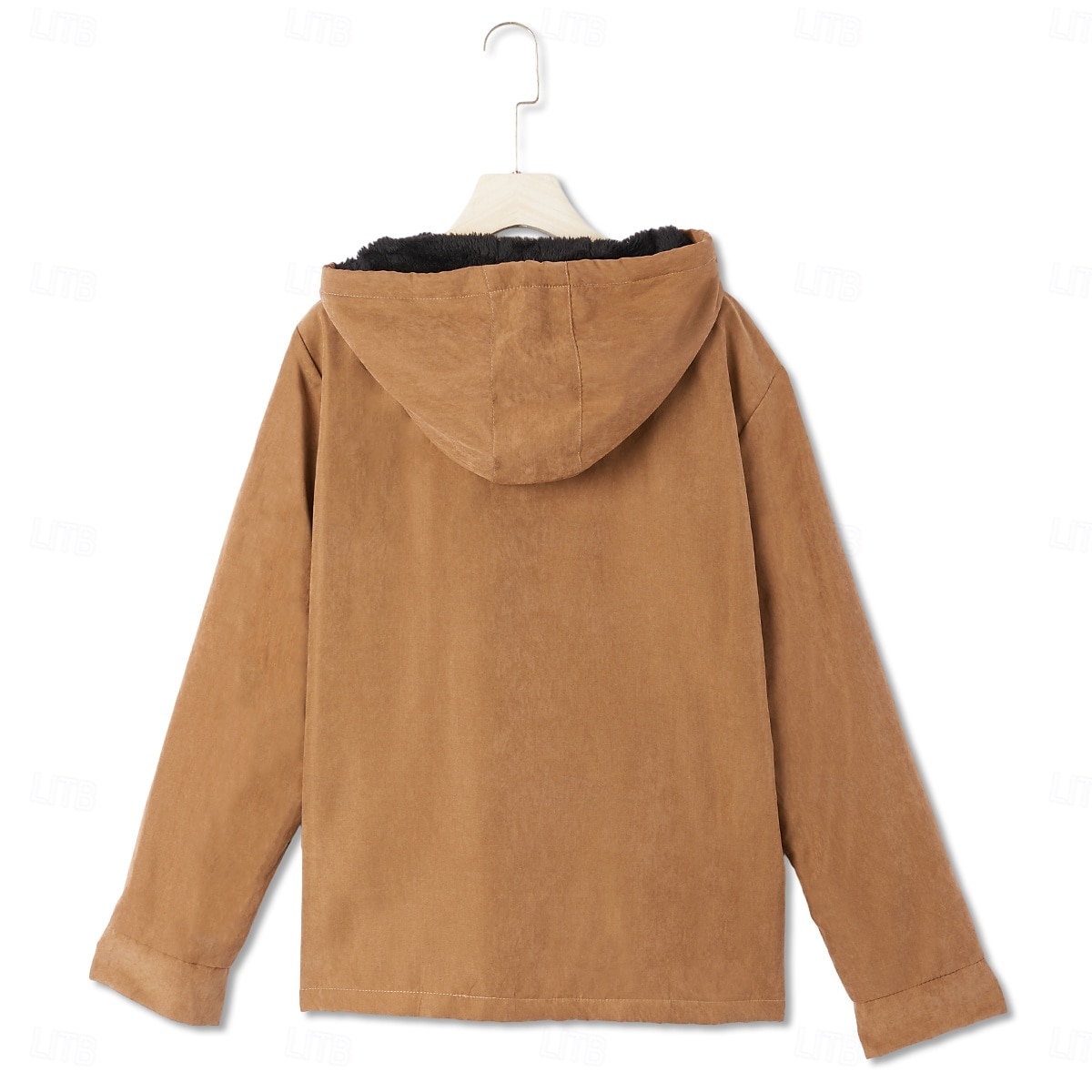 Męskie Bluza z Kapturem Rozpinana bluza z kapturem Szerpa Linend Zieleń wojskowa Niebieski Brązowy Szary Kaptur Równina Kieszeń Sport i turystyka Codzienny Święto Zabytkowe Moda miejska Codzienny 2025 - €51.99 –P4