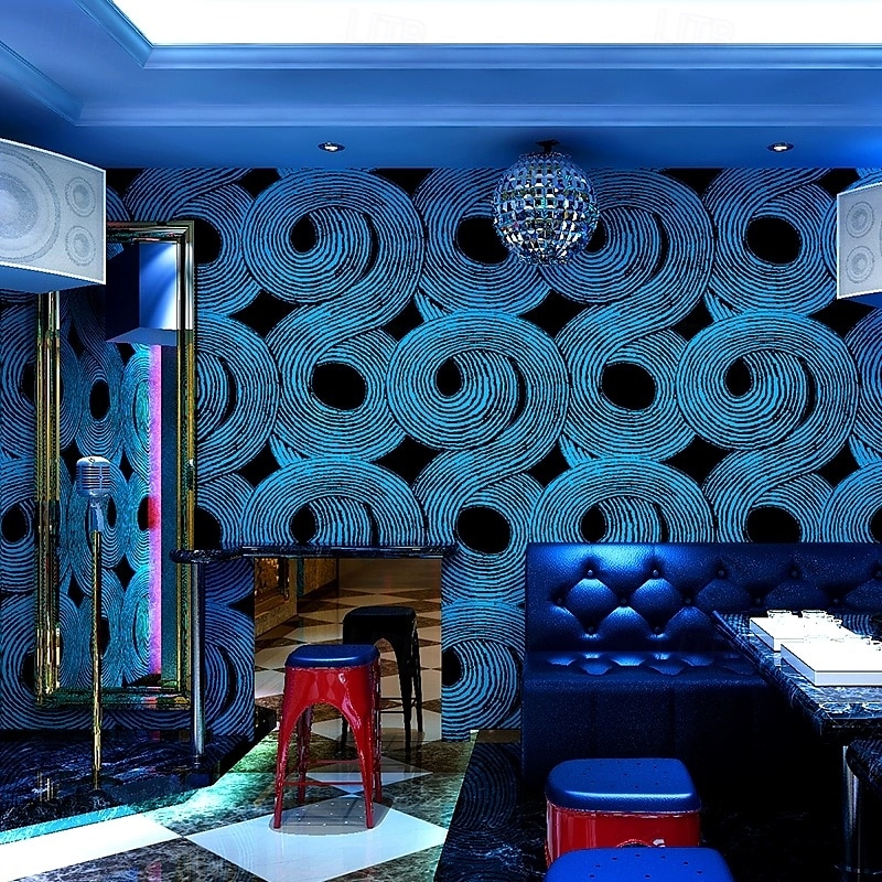 1 role nesamolepící tapety ktv pokojová tapeta 3d tapeta e-sportovní místnost internetová kavárna dekorace bar restaurace pozadí tapety na zeď nutné lepidlo 950x53cm/374x20.87inch 2025 - $60.99 –P3
