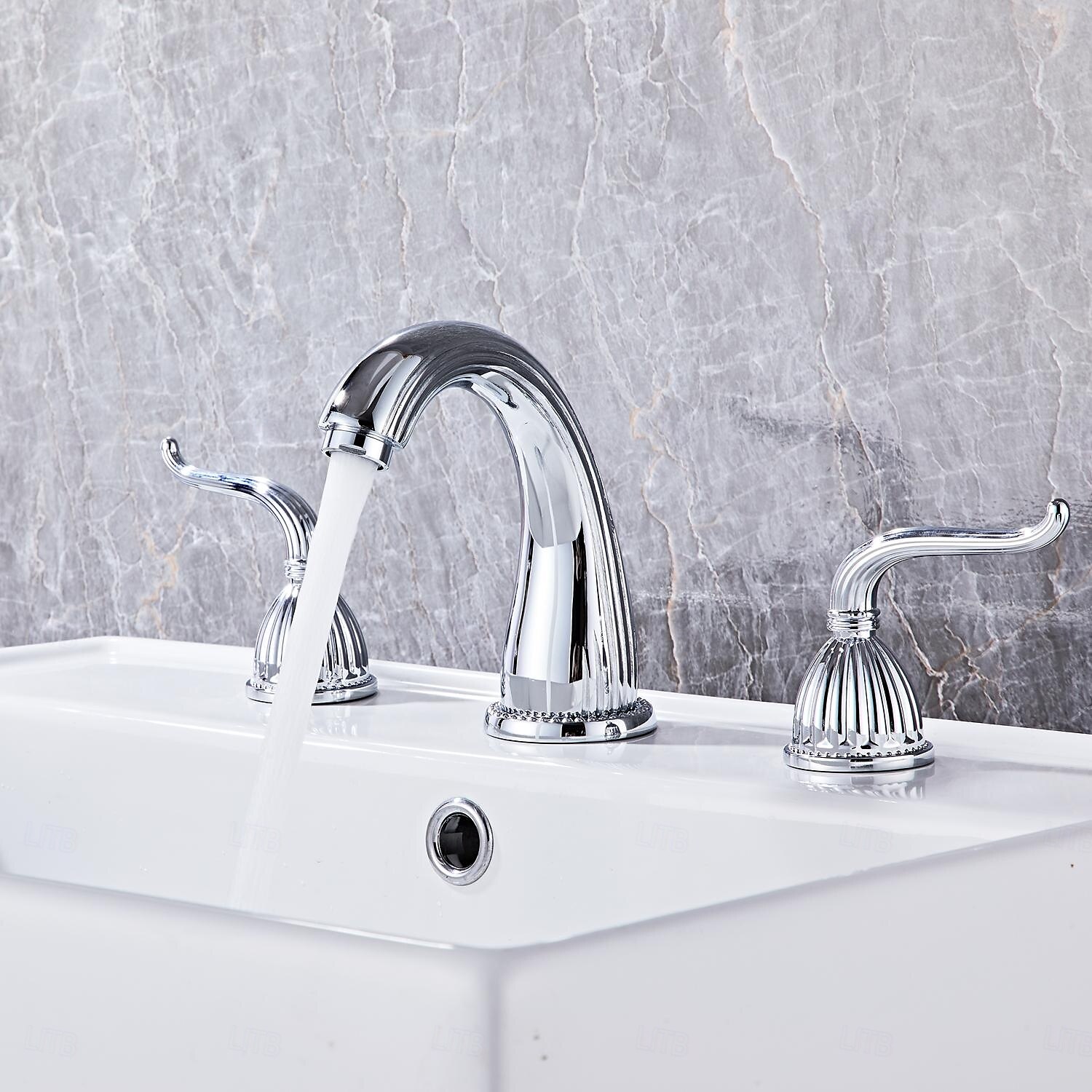 robinets de salle de bain pour lavabo 3 trous 2 poignées robinets de lavabo de vanité robinet 3 trous pour lavabo de salle de bain robinets de lavabo de vanité avec eau chaude et froide de 2025 ? $129.99 –P8