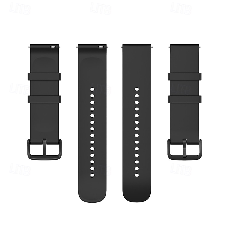 حزام الساعة الذكية متوافق مع Amazfit هوامي أمازفيت ستراتوس 2 أمازفيت بيس ستراتس أمازفيت Amazfit GTR 47mm Amazfit GTR 2e ساعة ذكية حزام قابل للتعديل حلقة فردية عصابة الرياضة إستبدال معصمه 2025 - $11.99 –P10