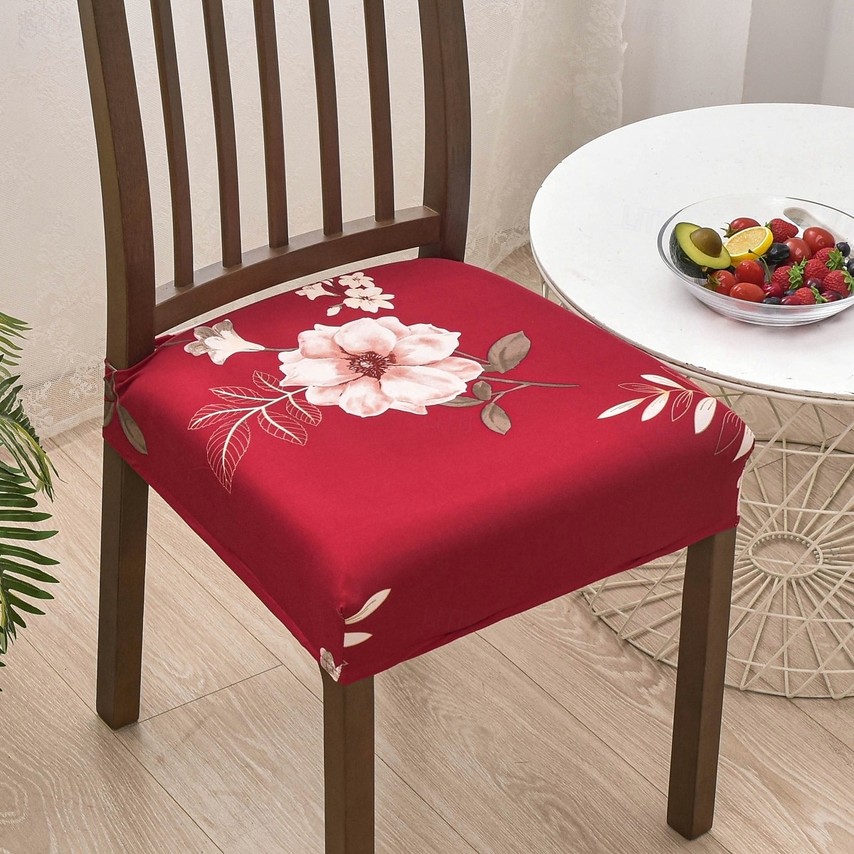 Set de huse pentru scaune elastice pentru scaune de sufragerie huse de scaune moi, detașabile, lavabile, pentru scaune de sufragerie, huse pentru scaune de sufragerie protector 2025 - $10.99 –P19