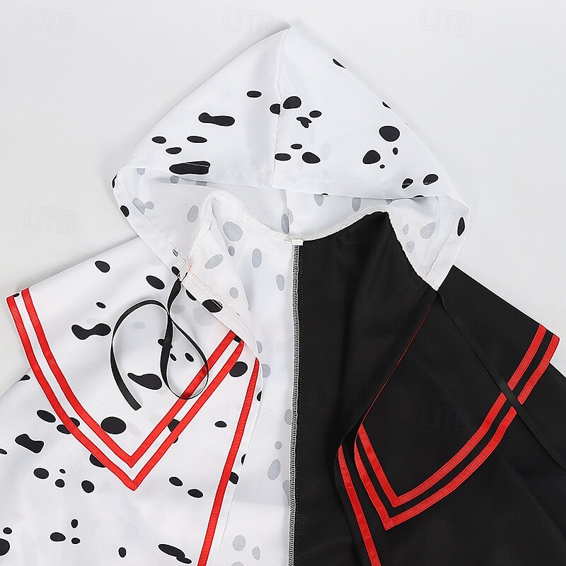 O sută și unul de dalmați Cruella De Vil Costum Cosplay Manta Clasic & Fără Vârstă Film Cosplay for Bărbați Pentru femei Adulți Crăciun Halloween Carnaval Evenimente / Petrecere 2025 - $45.99 –P5