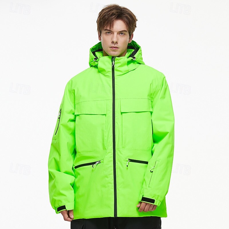Męskie Damskie Kurtka narciarska Na wolnym powietrzu Zima Keep Warm Wodoodporny Odporność na wiatr Oddychający Top na Kemping i turystyka Snowboard Sporty zimowe 2025 - $189.99 -P4