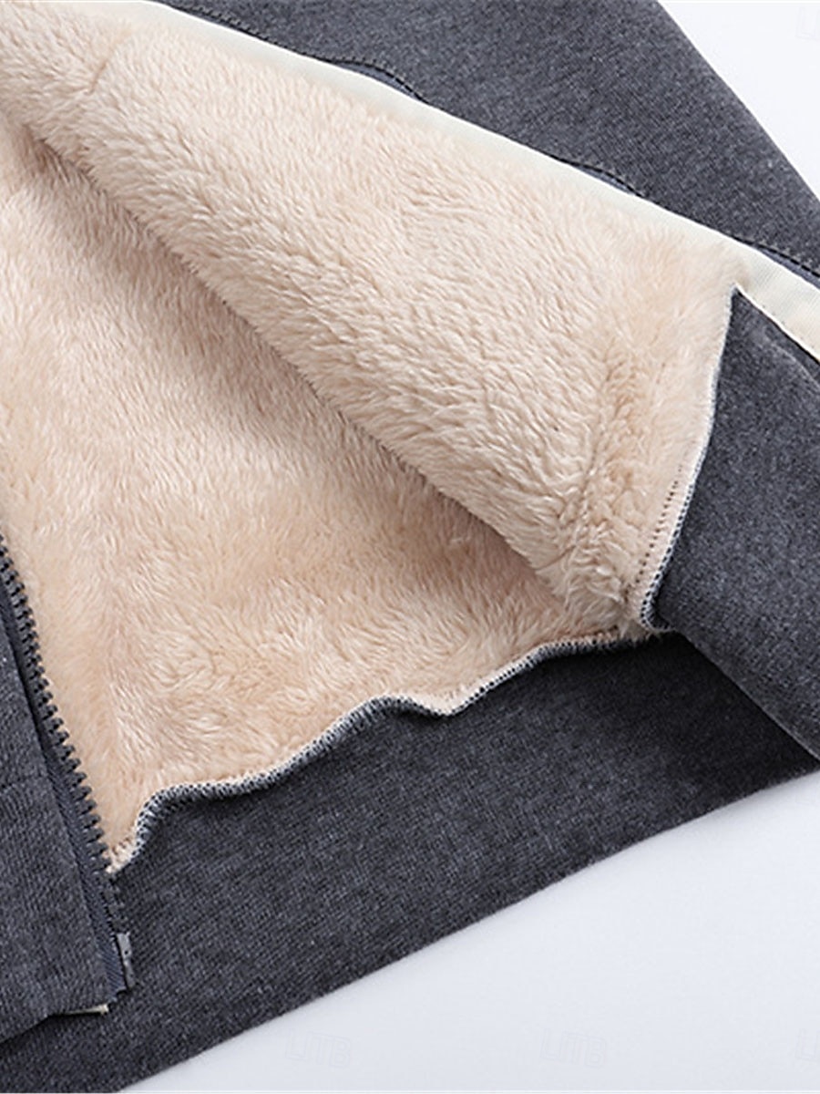 Mujer Abrigo de invierno Chaqueta de sherpa Chaqueta con capucha Exterior Calle Ropa Cotidiana Otoño Invierno Regular Abrigo Ajuste regular Mantiene abrigado Transpirable Elegante Casual Chaquetas 2025 - $40.99 –P6
