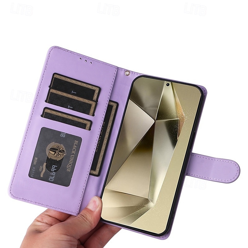 telefono Custodia Per S24 S24 Ultra Plus S24 FE S23 S22 S21 S20 Ultra Plus FE A55 A35 A25 A15 5G A54 A34 A14 A72 A52 A32 A22 A12 A53 A33 A23 A13 A51 S25 Ultra Copertina ribaltabile Con supporto con del 2025 a $15.99 –P8