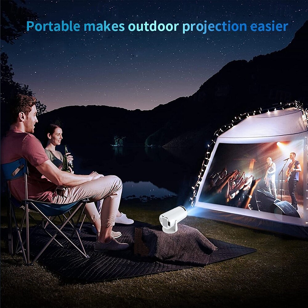 Wireless controller Bluetooth projector Android 13 electric focus full HD 720P support 1080P resolution 4K video WIFI 6 2.4/5G dual band WIFI Bluetooth 5.4 support screen scaling support 4-point tra 2025 - $93.99 –P12