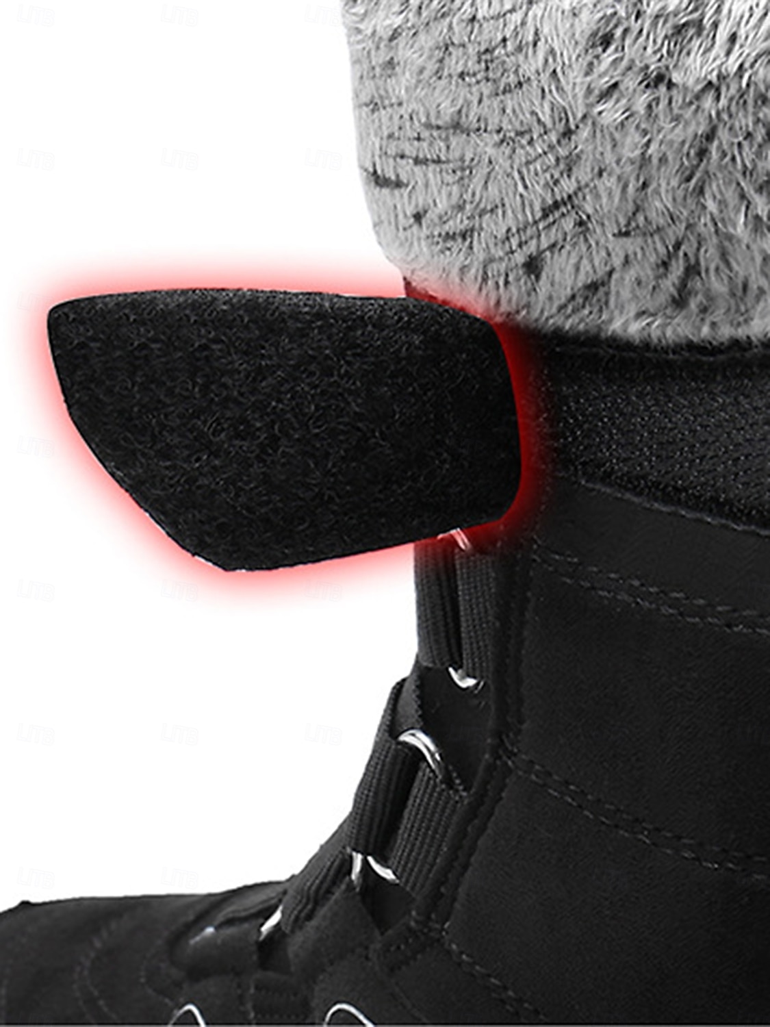 botas de caminhada de inverno femininas à prova d'água - botas de neve com cadarço e isolamento com gola de pele sintética para aventuras ao ar livre de 2025 por $59.99 –P11