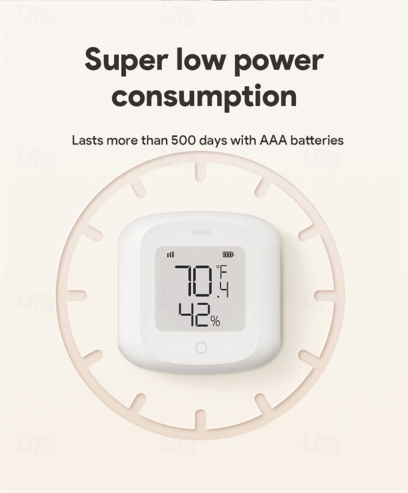tuya smart wifi/zigbee αισθητήρας υγρασίας θερμόμετρο εσωτερικού χώρου υγρόμετρο με οθόνη lcd υποστήριξη alex google home 2025 - $23.99 –P7