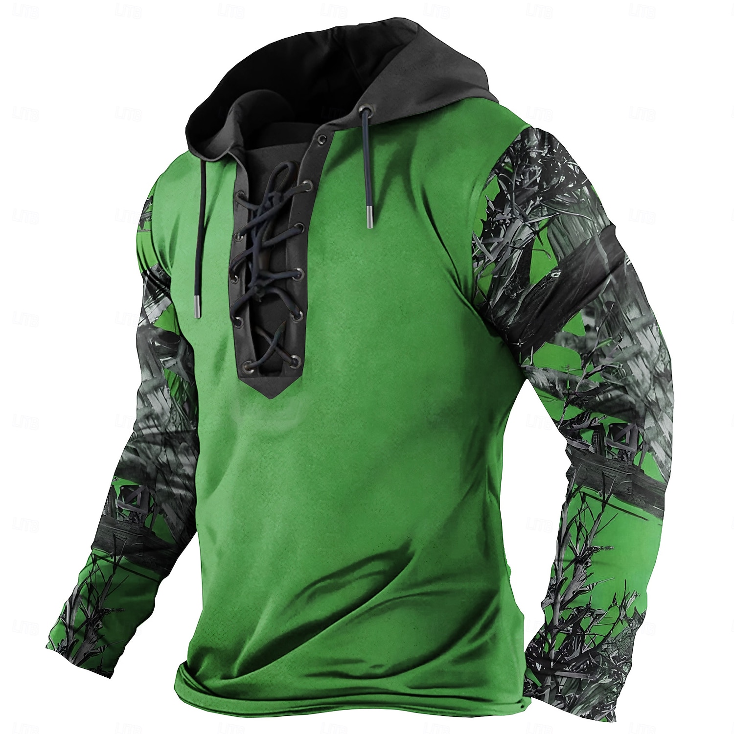 Homens Cowboy Moletons Casual Vintage retrô Manga Longa Com Capuz Viagem Férias Feriado Azul Laranja Verde Com Cordão Outono Inverno Designer S M L XL XXL XXXL de 2026 por $31.99 –P2