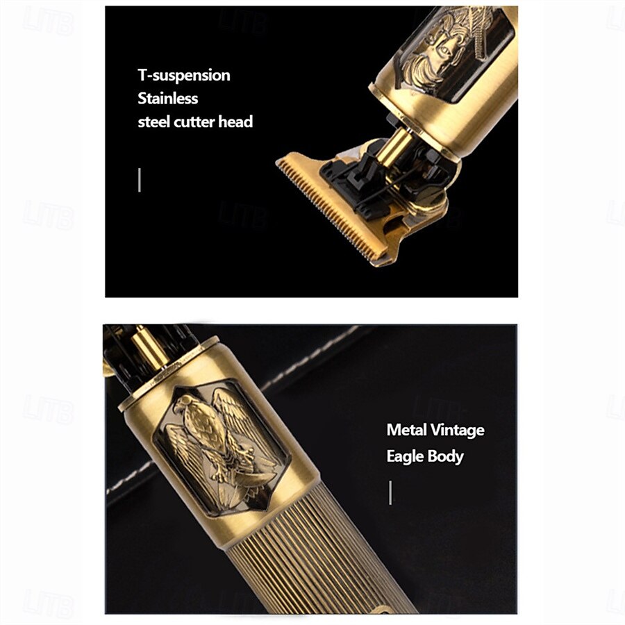 Professional Hair Cutting Machine Wireless Electric Hair Trimmer Digital Display Hair Clipper Men Beard Shaver Barber For Men 2025 - $23.99 –P11