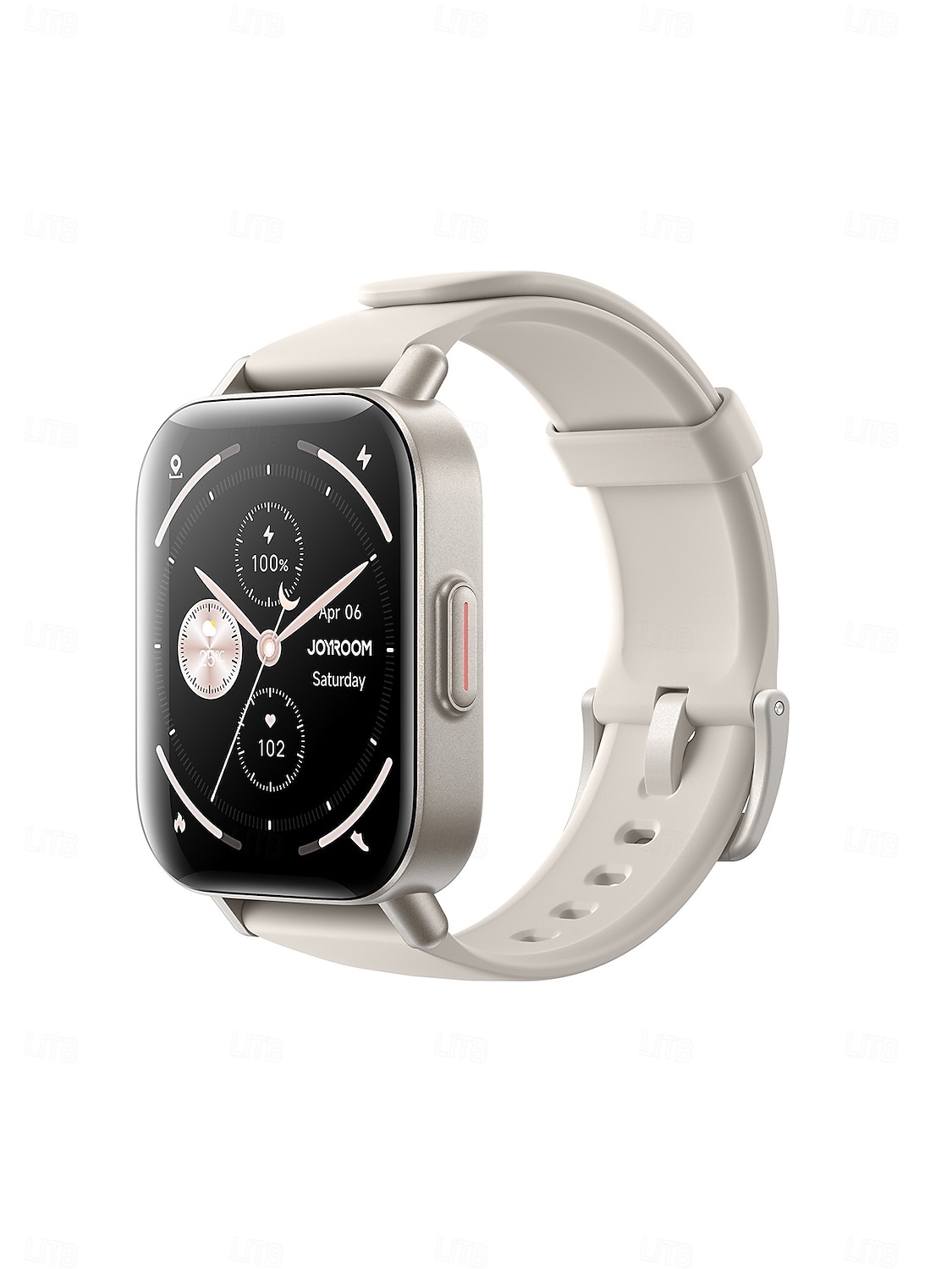 Joyroom JR-FT3S Inteligentny zegarek 1.96 in Inteligentny zegarek Bluetooth Pulsometry Kalendarz Tlen we krwi Kompatybilny z Android iOS Damskie Męskie Odbieranie bez użycia rąk Wodoodporny Step 2025 - $63.99 –P1