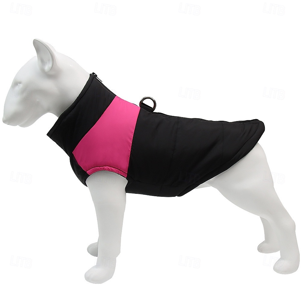 Hund Kappor Jakke Puffer Jack Vinter Vattentät Varm Bekväm Utomhus Inomhus Hemma kläder Medium 2025 - $14.49 –P11