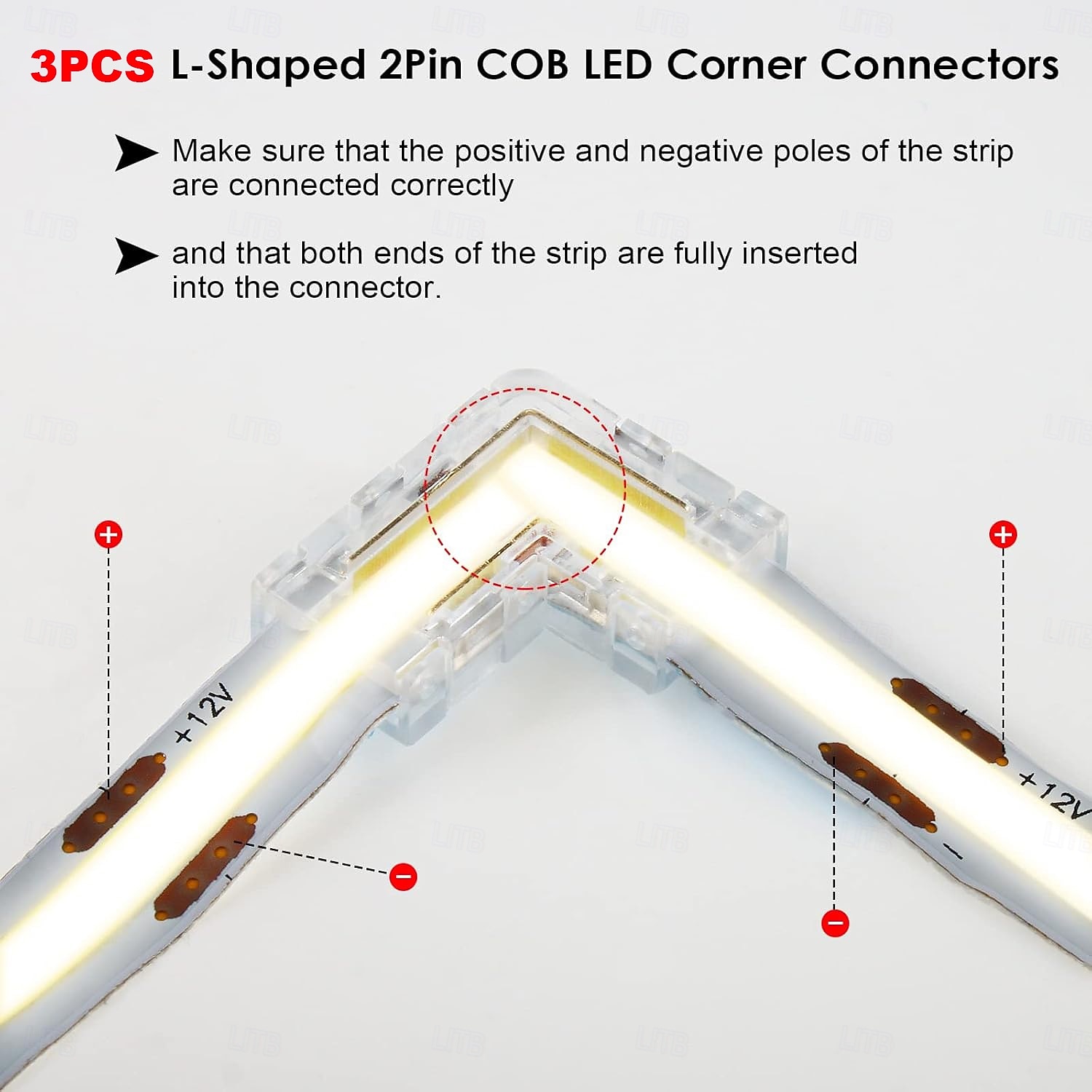 COB LED Vanity Mirror Light Kit, 1-4M/3.2-13ft 420LED/m Adjustable Strip Light, Dimmer & Power Supply COB Strip Lights for Mirror, Closet, Kitchen, Cabinet Lighting 2025 - $23.99 –P1