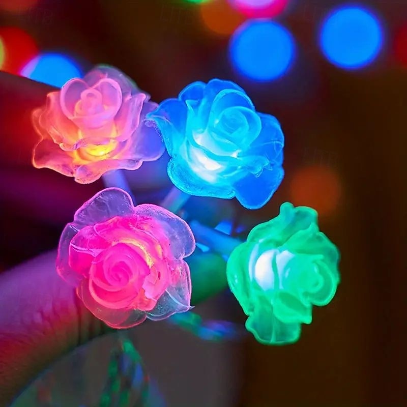 Luzes de corda de fada rosa amor coração em forma de luzes de fada 1.5 10led 3m 20led alimentado por bateria luzes dente-de-leão natal casamento aniversário aniversário dia dos namorados casa quarto de 2025 por $9.49 –P5