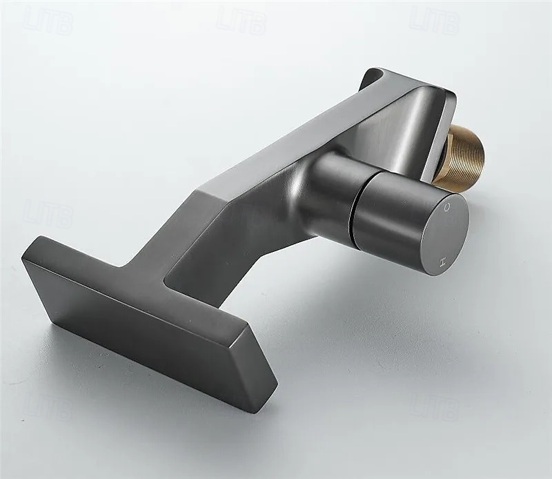 Torneira pia do banheiro - Cascata Galvanizar Conjunto Central Monocomando e Uma AberturaBath Taps de 2025 por $129.99 –P7