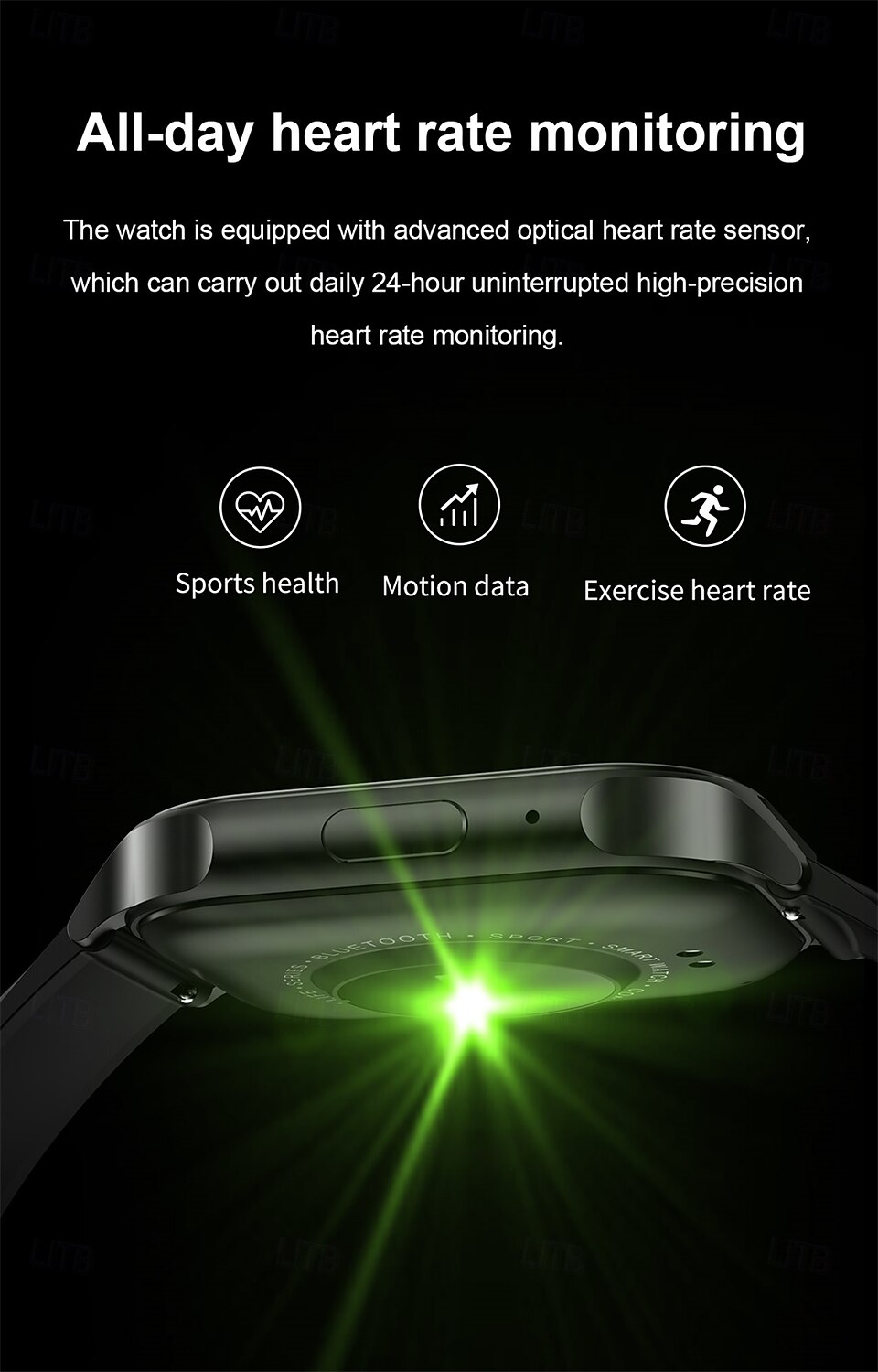 2025年 696 HK26 スマートウォッチ 2.04 インチ スマートブレスレット ブルートゥース 歩数計 着信通知 睡眠サイクル計測器 と互換性があります Android iOS 女性 ハンドフリーコール メッセージ受信通知 カメラコントロール IPX-0 40mmの時計ケース  コレクション – $49.99 –P6