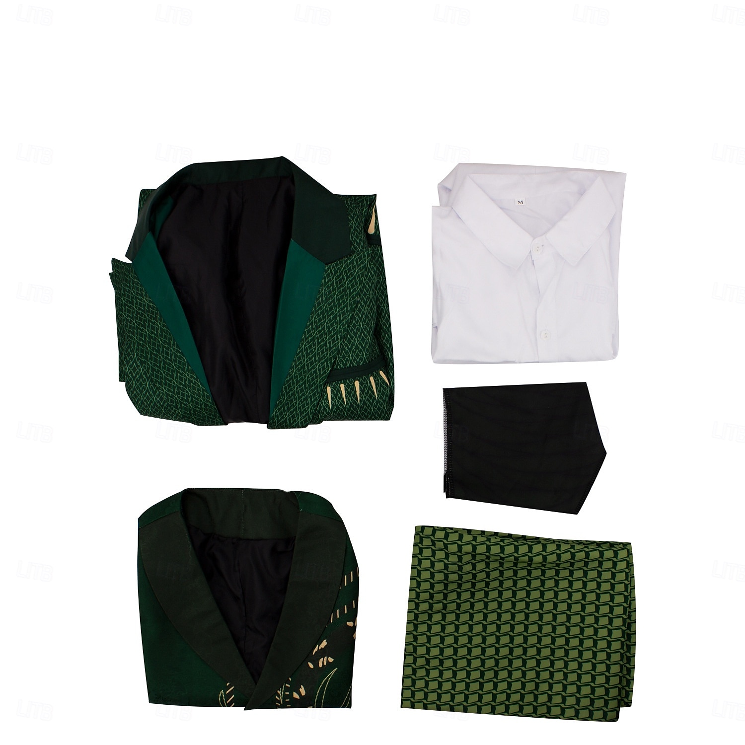Bruxa Fada Fiyero Roupa Ocasiões Especiais Ternos / Conjuntos e Blazeres Trajes temáticos de filmes e séries Cosplay filme for Homens Adulto Dia Das Bruxas Carnaval Espetáculo Festa Palco de 2025 por $113.99 –P6