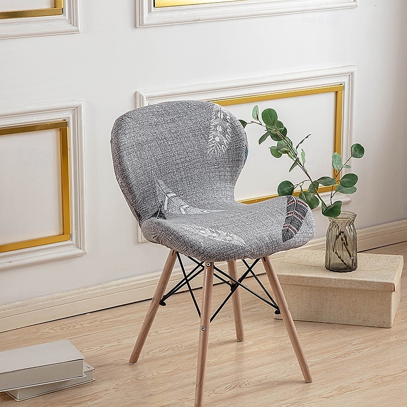 Funda elástica para silla de comedor, funda duradera y flexible, perfecta para proteger y renovar sus sillas, agrega estilo y comodidad a la decoración de su sala de estar, comedor o oficina. 2025 - $12.49 –P21