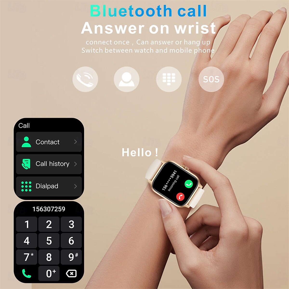 QX15 Smart Watch 1.85inch Health Monitoring AI Voice Assistant Men Women Fashion Sport Fitness Tracker Smartwatch 2025 - $39.99 –P5