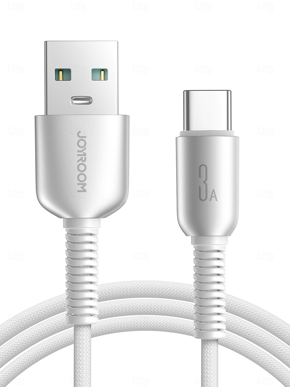 1 حزمة جوي روم كابل يو اس بي سي كابل شحن متعدد 60W 3.9 قدم USB C إلى USB C / Lightning USB A إلى USB C / Lightning 3 A خاصية الشحن السريع نايلون مضفر مضاعف من أجل ماك بوك اى باد سامسونج 2025 - $16.99 –P1