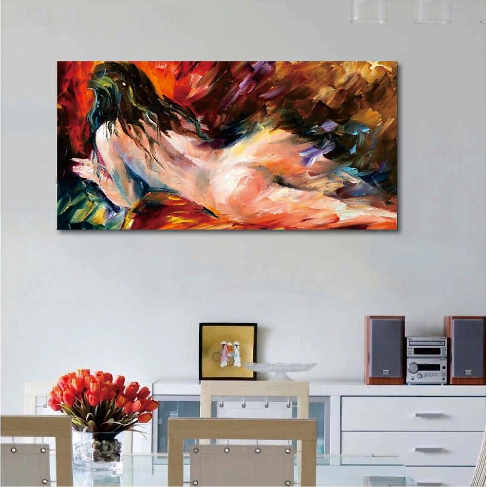 peinture à l'huile nue portrait de femme fait à la main peinture sur toile peinture à l'huile de femmes africaines faite à la main art mural fait à la main idées de décoration moderne peinture pour de 2025 ? €62.76 –P5