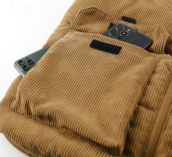 Per uomo Gilet in pile Gilet da esterno Gilet Punk Attivo Autunno Inverno Poliestere Tinta unica Dolcevita Nero Marrone chiaro Verde militare Gilet del 2025 a $30.99 –P9