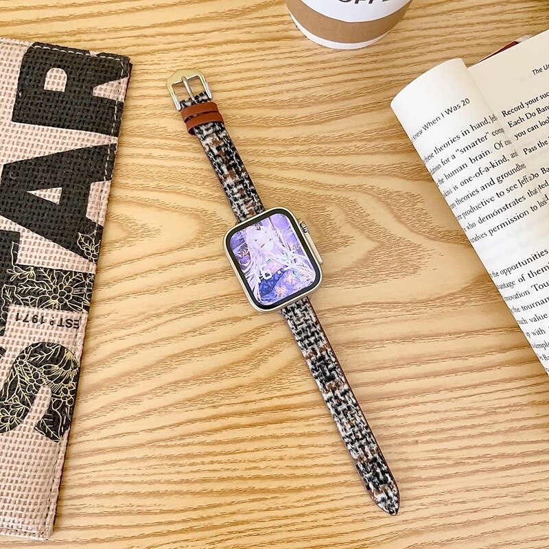 Pulseira Esportiva Compatível com Pulseira Apple Watch 38mm 40mm 41mm 42mm 44mm 45mm 49mm Fecho de Metal Ajustável Tecido pulseira de substituição para iwatch Ultra 2 Series 9 8 7 SE 6 5 4 3 2 1 de 2025 por $17.99 –P6