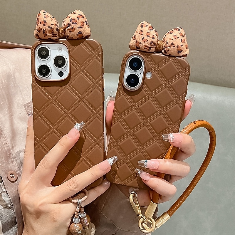 هاتف غطاء من أجل ايفون 16 برو ماكس بلس ايفون 16 ايفون 16 برو آيفون 15 برو ماكس بلس آيفون 15 iPhone 14 Pro Max آيفون 13 برو ماكس آيفون 12 برو ماكس غطاء خلفي مع رباط المعصم ضد الصدمات مكتب  /  الأعمال 2025 - $16.99 –P9