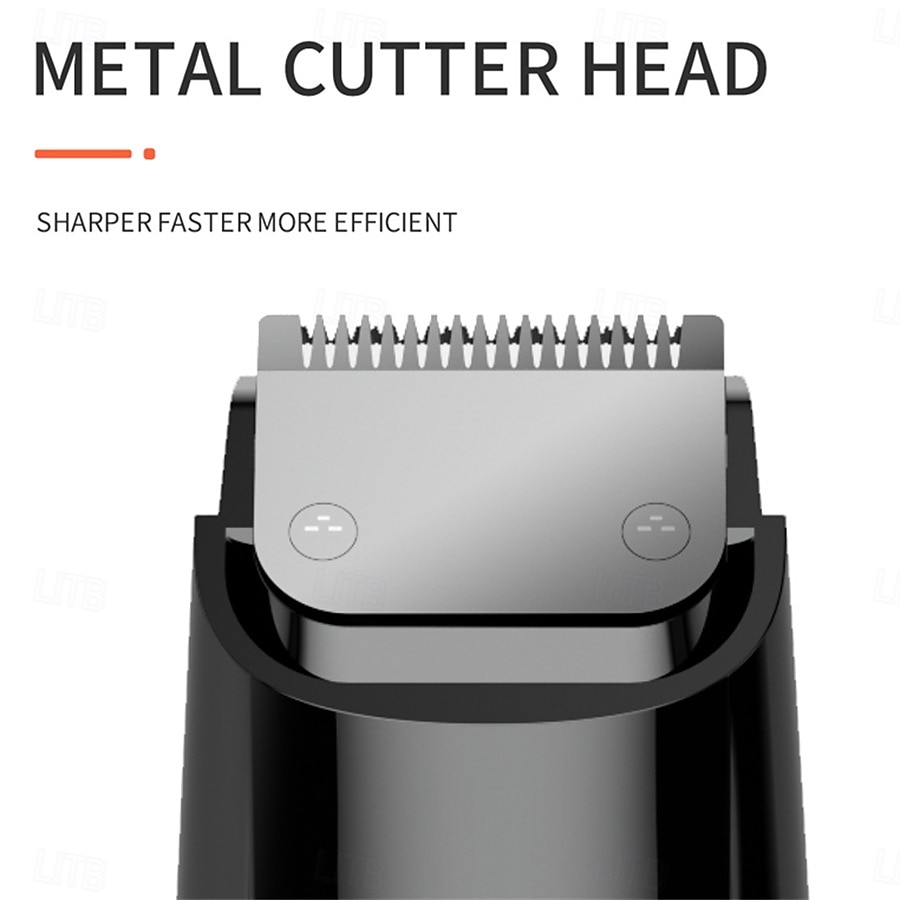 Vacuum Beard Shaver USB Rechargeable Vacuum Shaver Hair Clipper Washable Barber Hair Clipper Gifts for Men 2025 - $44.99 –P12