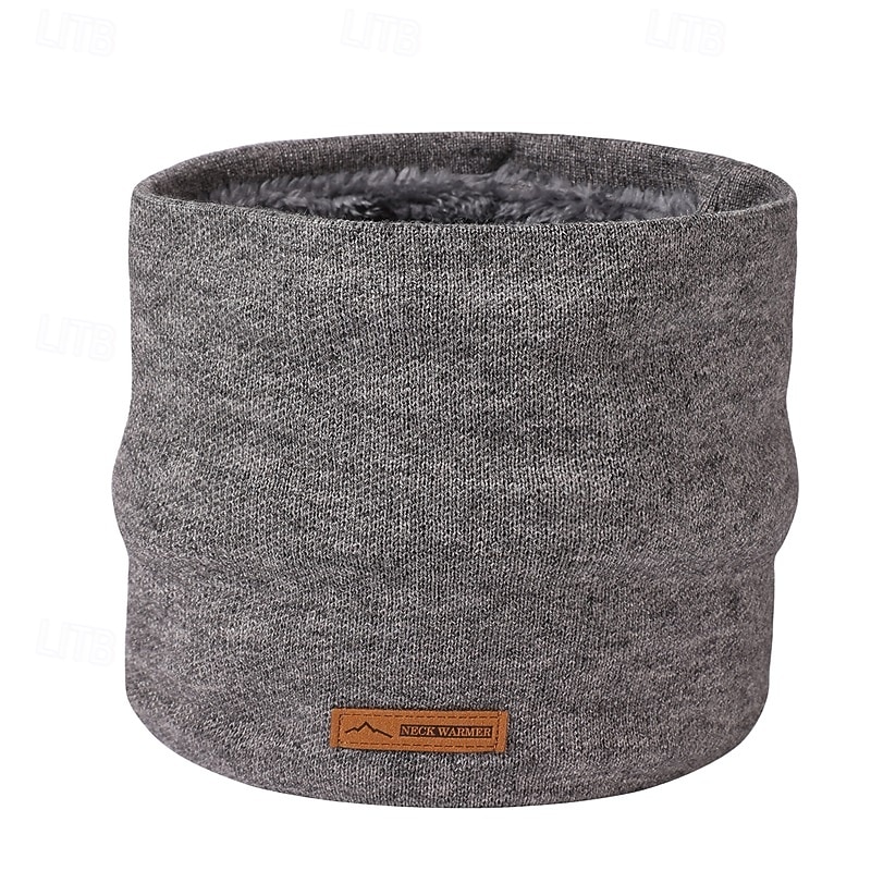 Polaina de cuello Tubo de cuello Bragas Portátil Resistente al Viento Suave Invierno Otoño Hombre Mujer Pesca Actividad 2025 - $10.49 –P6