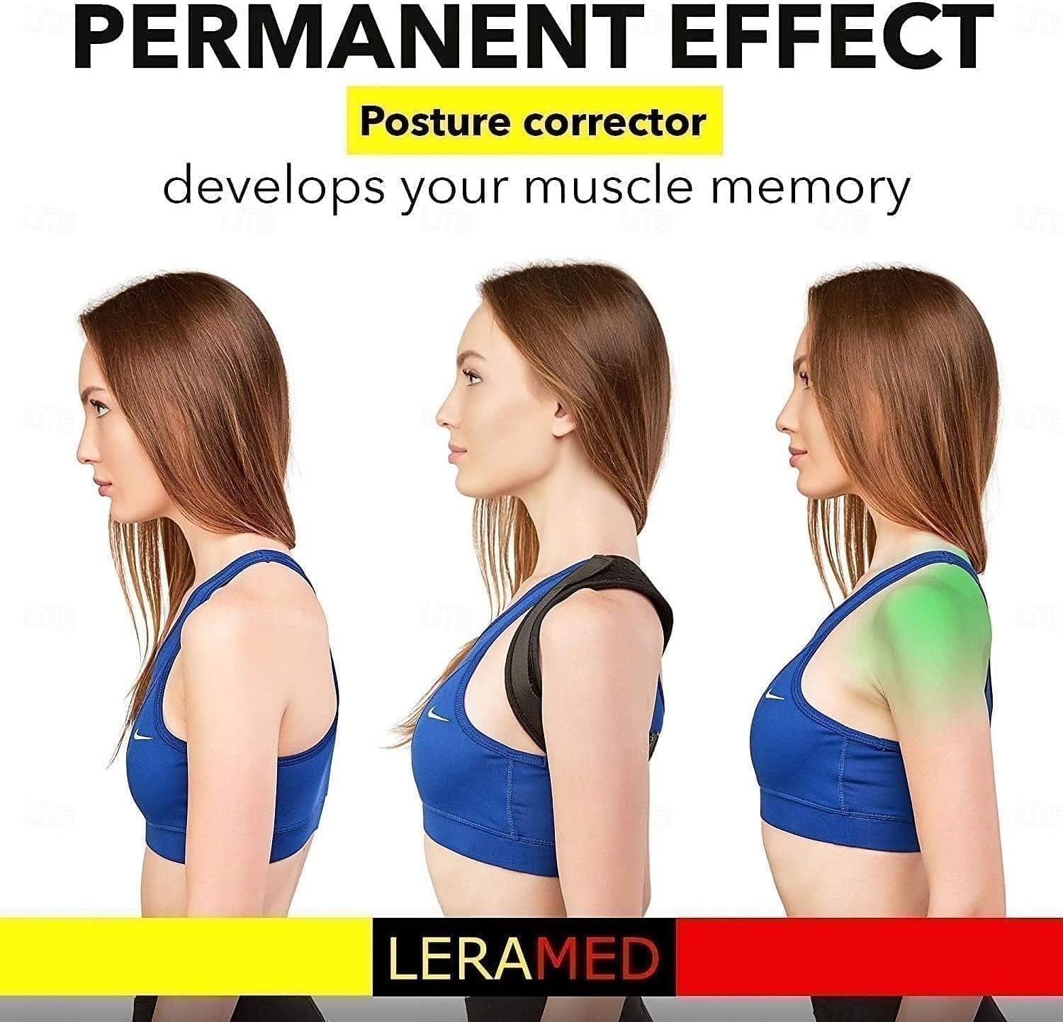 Posture Corrector for Men and Women - Adjustable Upper Back Brace for Clavicle Support and Providing Pain Relief from Neck, Back and Shoulder 2026 - $25.99 –P3