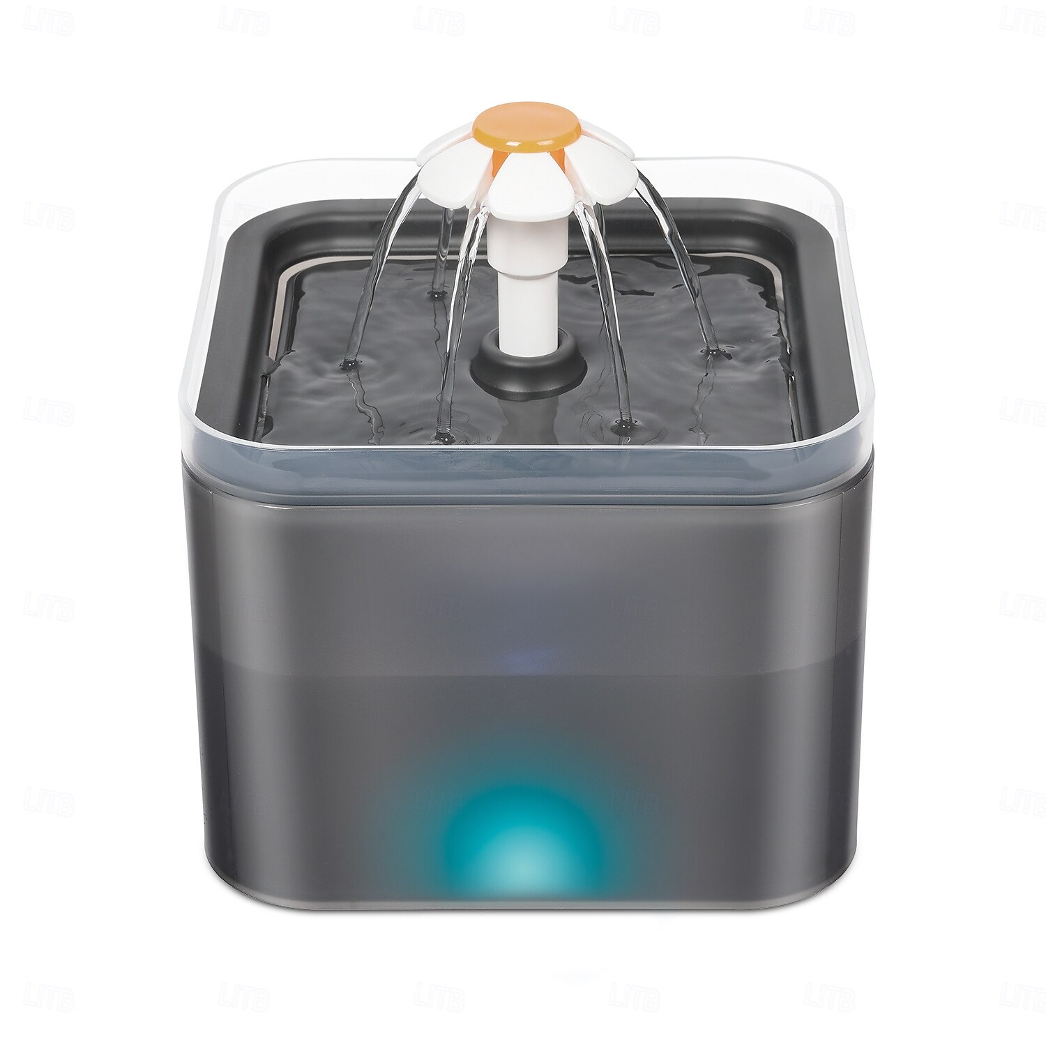 Psi Kočky Hlodavci Automatická nápojová mísa / Misky pro psy 1.6 L ABS + PC Snadná instalace Kašna Misky a krmítka Jednobarevné Mátová Šedá Mísy a krmení Domů Denní nošení 2025 - $35.99 –P2
