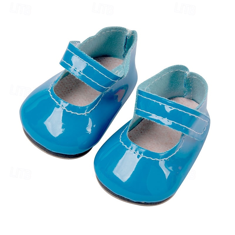 7 pares de sapatos de boneca botas acessórios de bonecas para boneca de 18 polegadas de 2025 por $42.99 –P10