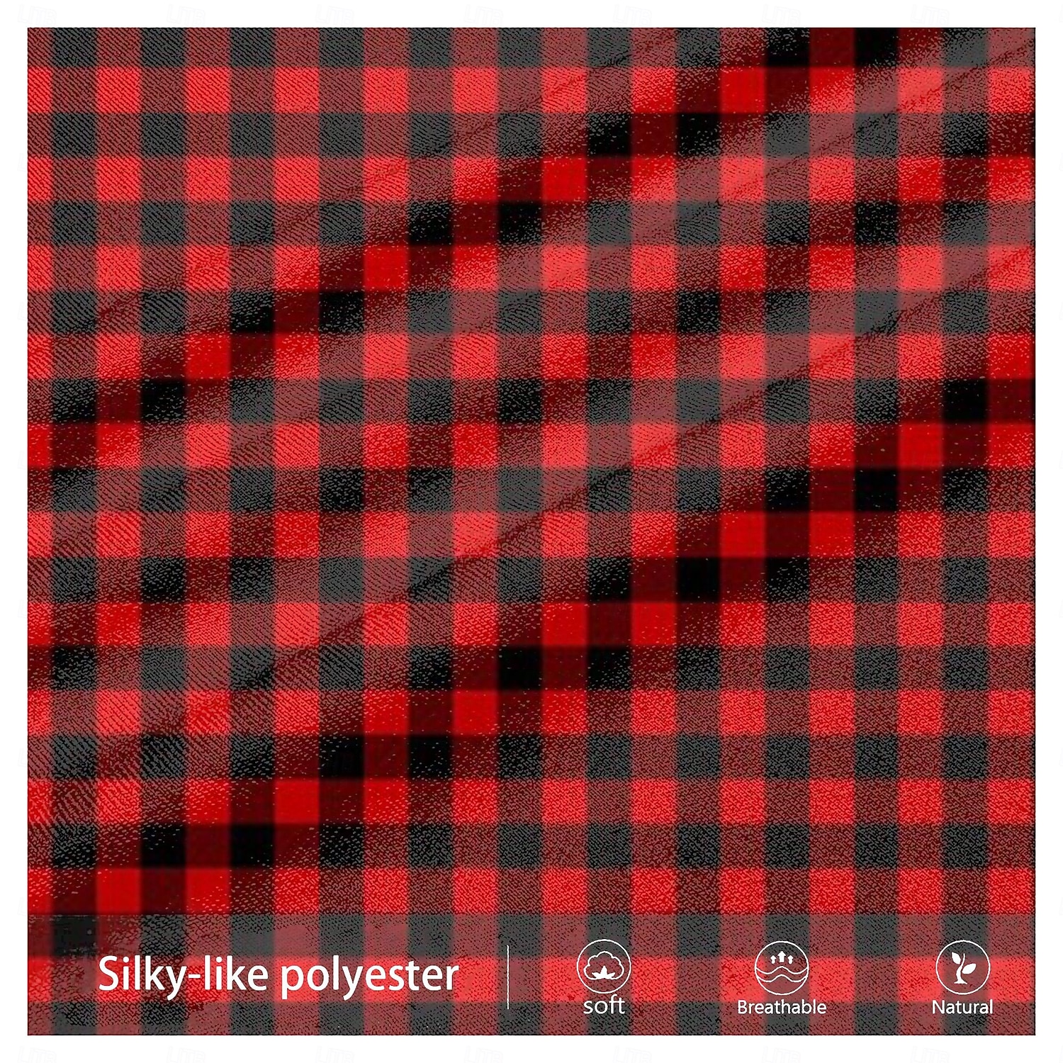 Navidad Hombre Plaid Camisetas polo de golf Manga Larga Camisas de polo Cuello Informal de negocios Uso Diario Camisetas de Nochevieja Atuendo para festival Botones Impresión 3D Primavera Otoño 2026 - $31.99 –P3