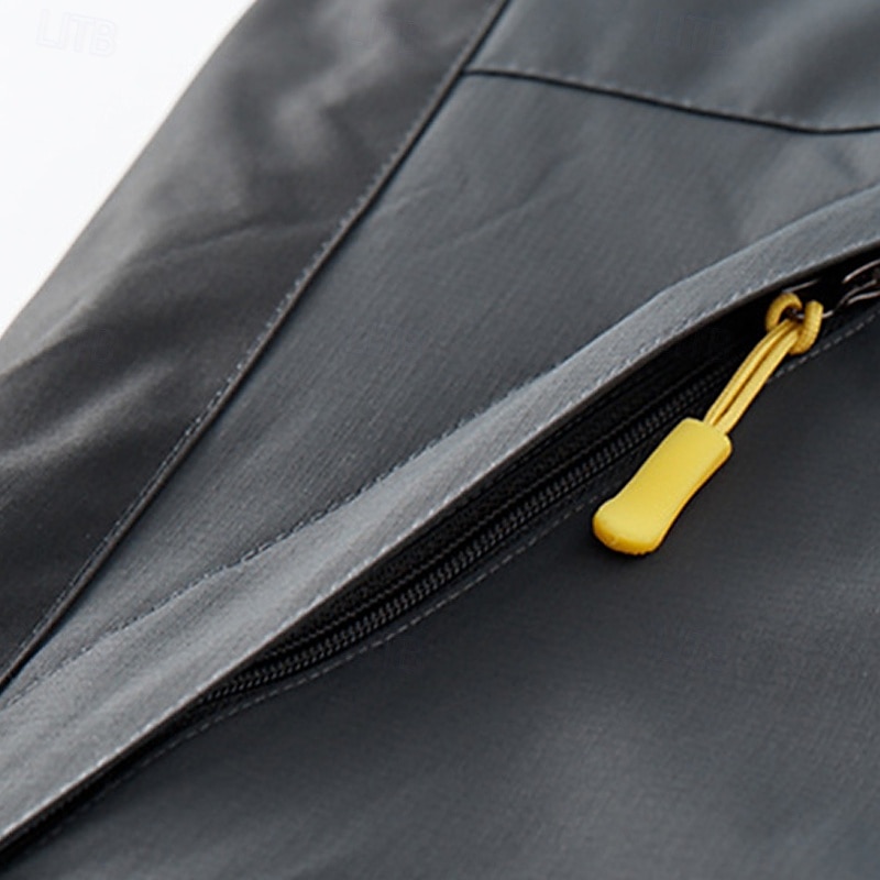 Homens Jaqueta Softshell Jaqueta de Trilha Inverno Ao ar livre Bloco de cor A Prova de Vento Impermeável Jaquetas 3-em-1 Jaquetas em Velocino Jaqueta corta-vento Viajar Cinzento Escuro Preto Marfim de 2025 por $90.99 –P11