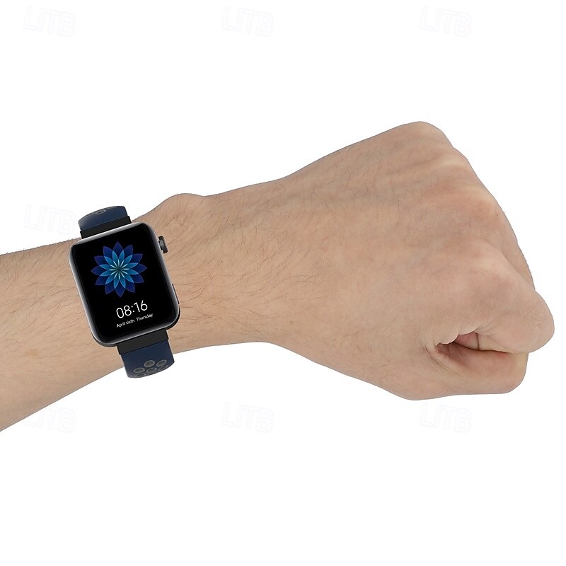 להקת שעונים חכמה מותאם ל Xiaomi Xiaomi mi Watch שעון חכם רצועה 18mm מתכוונן סולו לופ רצועת ספורט תַחֲלִיף צמיד 2025 - $12.99 –P2